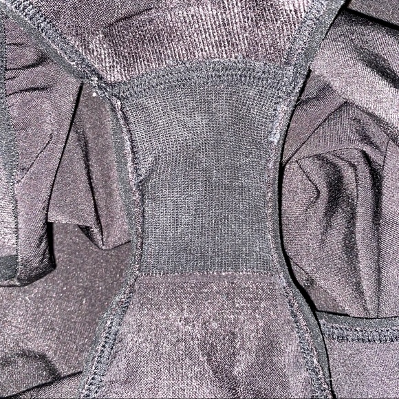 🟣 JULIE FRANCE Leger Collection High Waist Panty Shaper Black 2X EUC - Picture 5 of 10